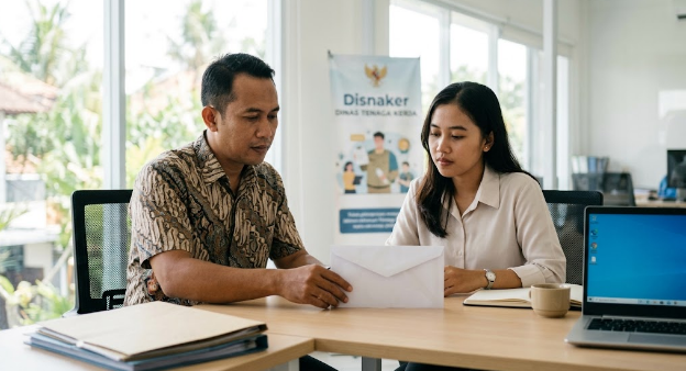 Pencatatan dokumen ketenagakerjaan pada Dinas Tenaga Kerja