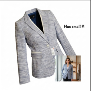 Textured Space-Dye Smart Blazer
