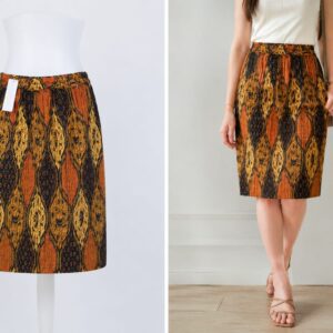 Batik Pencil Skirt (Size S to L)